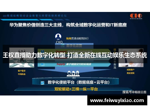 王权直播助力数字化转型 打造全新在线互动娱乐生态系统